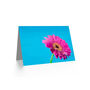 Gerbera Daisy Flower Pink Floral Thankyou Art Card, thumbnail 2 of 4