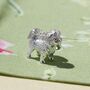 Bichon Charm Sterling Silver, thumbnail 1 of 6