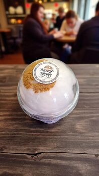 Biscoff Affogato Inspired Candy Floss Dessert Cake, 3 of 4