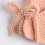 Personalised Baby Cardigan Knitting Kit, thumbnail 4 of 11