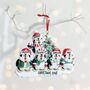 Personalised Penguin Family Christmas Decoration, thumbnail 3 of 4
