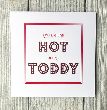 Personalised Hot Toddy Card, 2 of 2