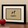 Personalised Greyhound Print For One Or Two Dogs, thumbnail 3 of 12
