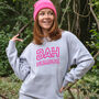 Bah Humbug Women's Christmas Jumper Sweatshirt, thumbnail 2 of 7