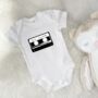 Mixtape Personalised Babygrow, thumbnail 3 of 6