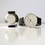 Men`s Architect Watch With Own Handwriting Engraving, thumbnail 4 of 6