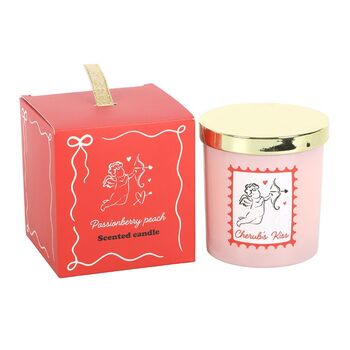 Cherub’s Kiss Passionberry Peach Scented Candle, 3 of 3