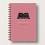 Personalised Book Lover's Journal Or Notebook, thumbnail 1 of 10