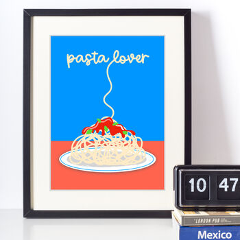 Pasta Lover Graphic Art Print, 3 of 3