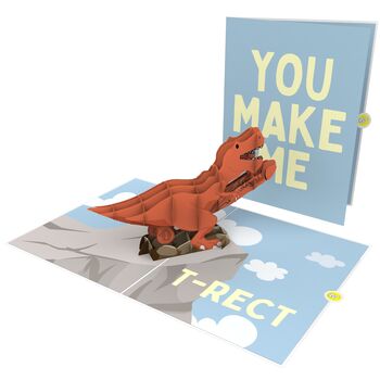 You Make Me T Rect 3D Pop Up Anniversary Love Card, 6 of 10