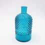 Recycled Glass Patterned Bottle Vase In Eight Colours, thumbnail 8 of 9