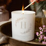 Alphabet Gift For Her Personalised Glow Through Candle, thumbnail 1 of 10