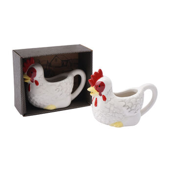 Great British Coop Co. Hen Milk Jug With Gift Box, 2 of 7