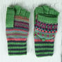 Fabulous Fairisle Knit Womens Gloves, thumbnail 12 of 12