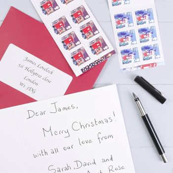 Penguin, Reindeer And Polar Bear Christmas Card, 2 of 3