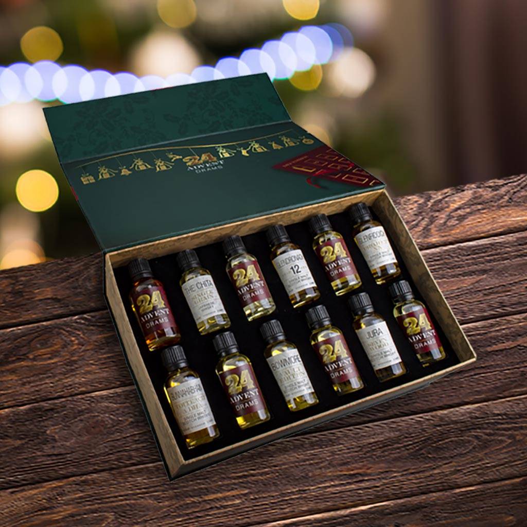 24 advent drams whisky advent calendar by loch fyne whiskies