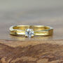 Tinkerbell Gold 0.25ct Diamond Engagement Ring, thumbnail 1 of 8