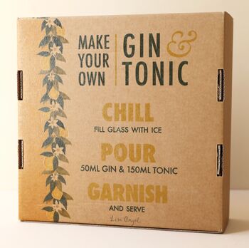 Build Your Own Gin And Tonic Gift Box, 4 of 8