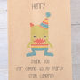 Personalised Mini Monsters Party Bag, thumbnail 2 of 7