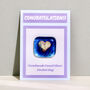 Handmade Glass Letterbox Keepsake Greeting Card Gift Pocket Token, thumbnail 7 of 10