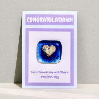 Handmade Glass Letterbox Keepsake Greeting Card Gift Pocket Token, 7 of 10