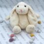 Cream Bunny Soft Toy Small, From Birth, thumbnail 3 of 3