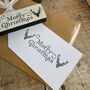 Large Christmas Deer Rubber Stamp For Crafting, thumbnail 5 of 6