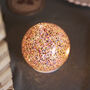Small LED Rainbow Glitter Light Globe, thumbnail 1 of 3
