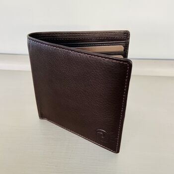 Slim Leather Wallet ~ Rfid Protected, 4 of 8