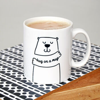 Personalised Bear 'Hug On A Mug' Gift, 7 of 9
