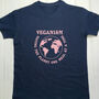 Personalised Vegan Save The World T Shirt, thumbnail 3 of 9