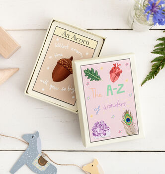 'The A To Z Of Wonders' Abc Flash Cards, 8 of 12