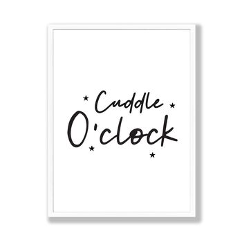 Cuddle O'clock Kids Nursery Or Bedroom Print, 6 of 7