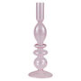 Pink Glass Candle Holder, thumbnail 2 of 3