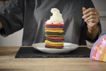 Rainbow Coloured Pancakes Kit, 4 of 6