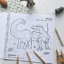 Dinosaur Colouring Book, thumbnail 2 of 7