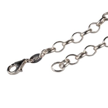 Mihi Sterling Silver Molten Bracelet, 9 of 10