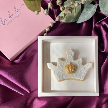 Kings Coronation Personalised Letterbox Cookie, 4 of 12