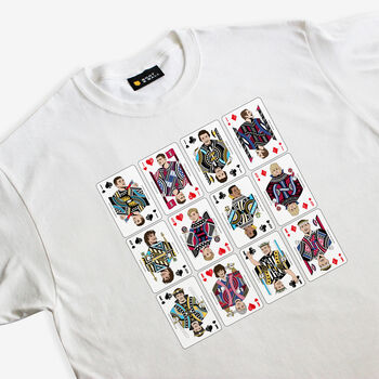 Newcastle Playing Cards T Shirt, 3 of 4