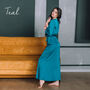 Long Satin Robes For Brides And Bridesmaids, thumbnail 5 of 12