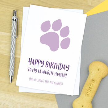 Happy Birthday From The Dog Card, 2 of 3