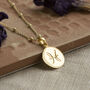 Sterling Silver Pisces Star Sign Necklace, thumbnail 4 of 6