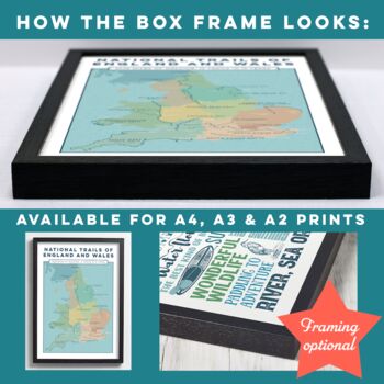 Pennine Way Map Art Print, 8 of 9