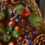 Winter Forest Fruits Door Wreath, thumbnail 5 of 6