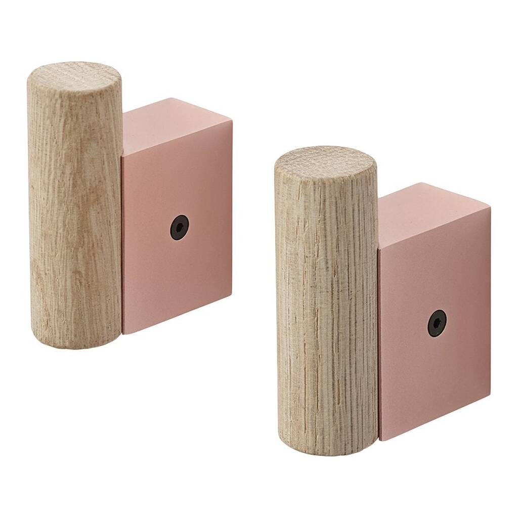 Muuto Attach Coat Hooks Set Of Two, 1 of 5