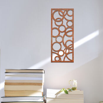 Circular Geometric Metal Wall Art Panel: Modern Decor, 8 of 12