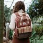 Sustainable Hemp Backpack Tula Red, thumbnail 9 of 10