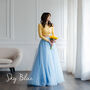 Black Maxi Tulle Skirt For Brides And Bridesmaids, thumbnail 12 of 12