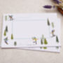 A5 Letter Writing Paper And Envelopes, Skiing Design, thumbnail 3 of 7