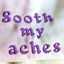Personalised Name Cotton Heat Wheat Bag Gift, thumbnail 4 of 7